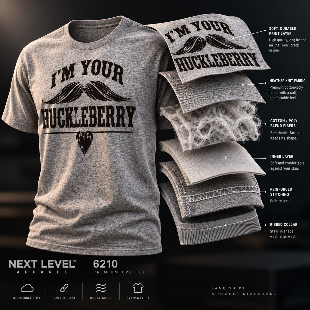I'm Your Huckleberry Tee — what's in the shirt