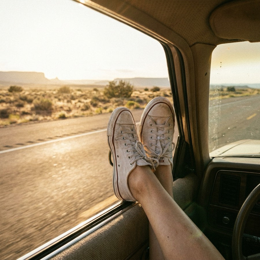 Scenic route.
